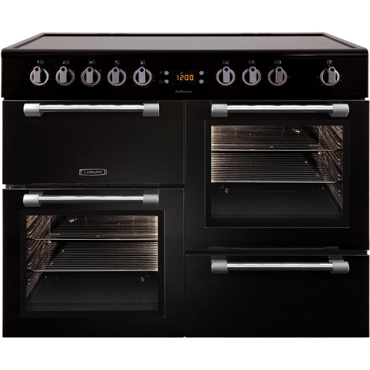Leisure Cookmaster 100cm Ceramic Range Cooker Black CK100C210K - DB Domestic Appliances