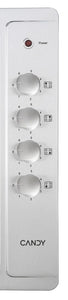 Candy CLE64KX 60cm Hot Plate Hob - Stainless Steel