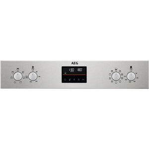 AEG DCB535060M Built In Stainless Steel Electric Double Oven