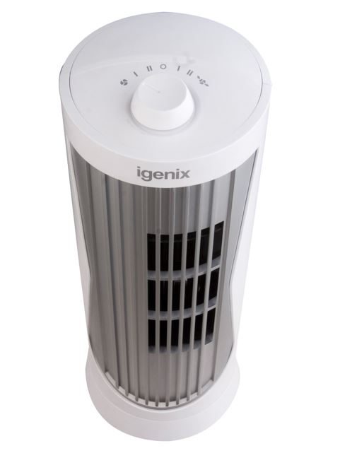 Igenix DF0020WH Mini Tower Fan - White