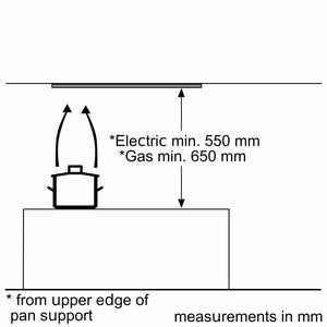 Bosch Series 2 DLN53AA70B 60cm Canopy Hood