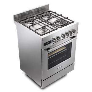 DeLonghi DSC626MF-1 Modern 60cm Stainless Steel Single Cavity Dual Fuel Range-Style Cooker