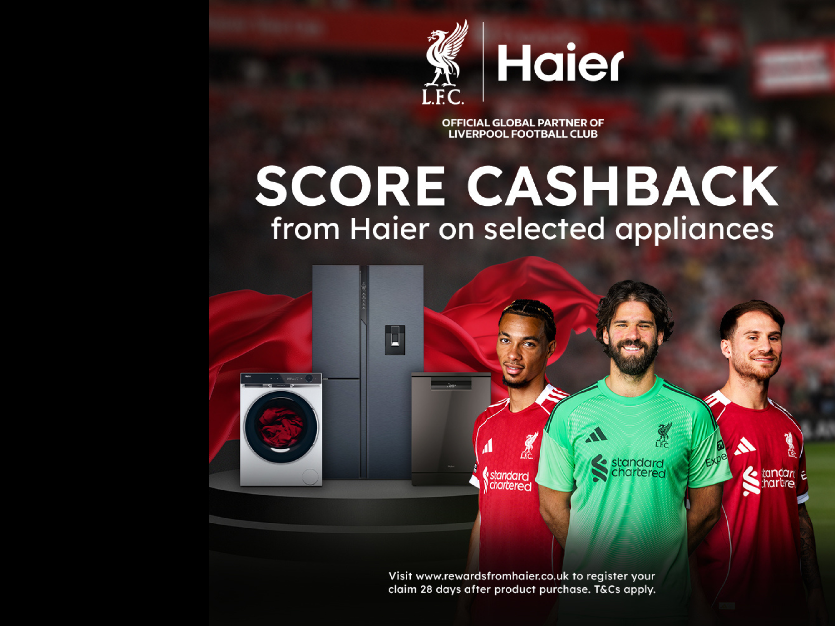 Claim up to £200 Cashback with Haier