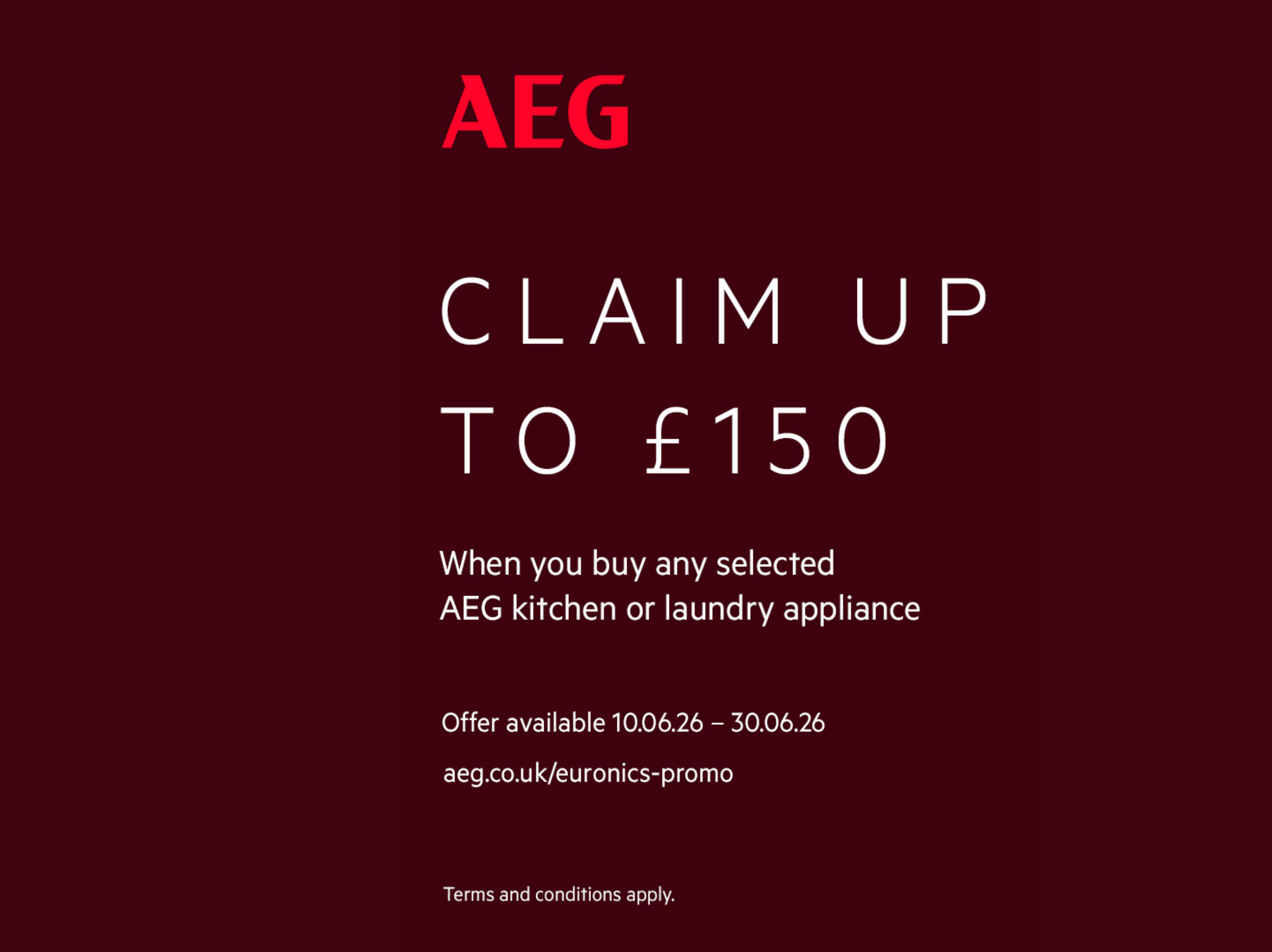 AEG | Cashback