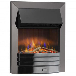 Dimplex TRR20BN Torridon Optiflame3D Electric Inset Fire Black Nickel