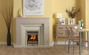 Dimplex DNV20AB Danville Opti-Myst Electric Inset Fire Antique Brass - DB Domestic Appliances