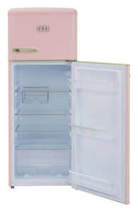 CDA Betty Tea Rose Retro Fridge Freezer - DB Domestic Appliances