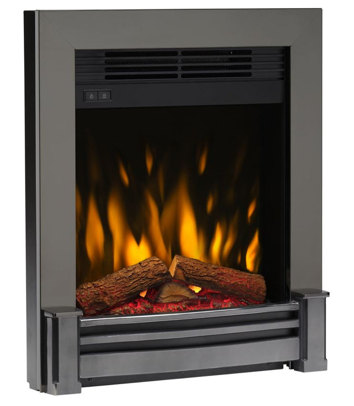 Dimplex Elva Black Nickel Optiflame Inset Electric Fire