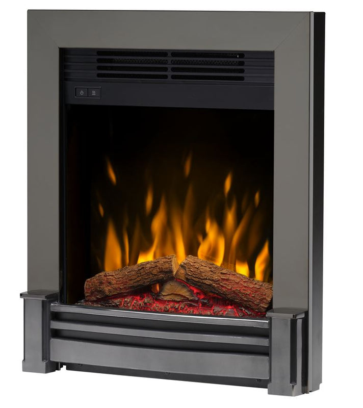Dimplex Elva Black Nickel Optiflame Inset Electric Fire