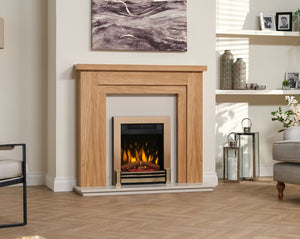 Dimplex Elva Neo Gold Optiflame Inset Electric Fire