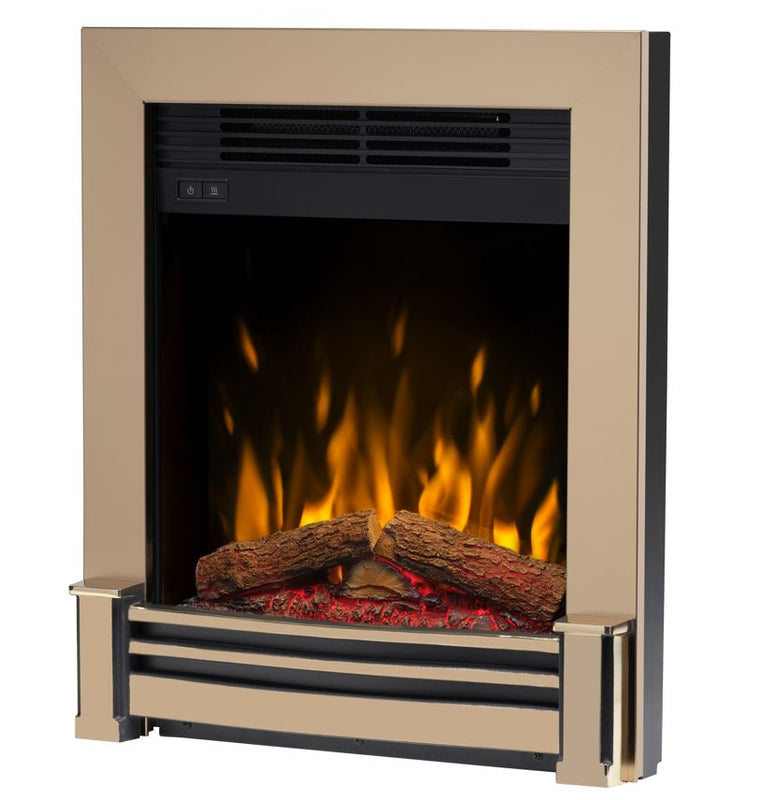 Dimplex Elva Neo Gold Optiflame Inset Electric Fire