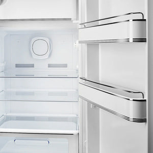 Smeg FAB28RBL6UK 50's Style Right Hand Hinge Retro Tall Fridge with Ice Box
