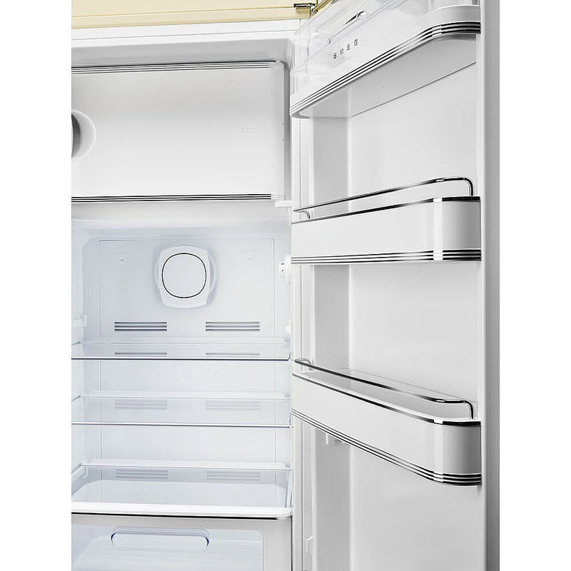 Smeg FAB28RCR6UK 50's Style Right Hand Hinge Retro Tall Fridge with Ice Box