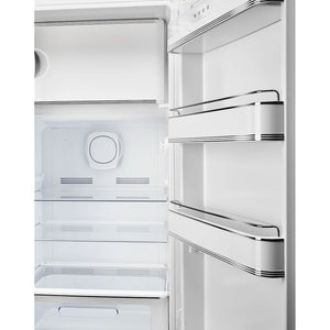 Smeg FAB28RDRU6 50's Style Right Hand Hinge Retro Tall Fridge with Ice Box