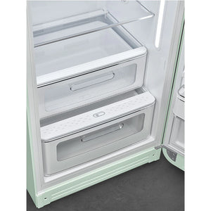 Smeg FAB28RPG6 50's Style Right Hand Hinge Retro Tall Fridge with Ice Box