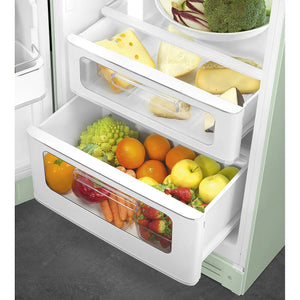 Smeg FAB30LPG6UK 50's Style Left Hand Hinge Retro Fridge Freezer