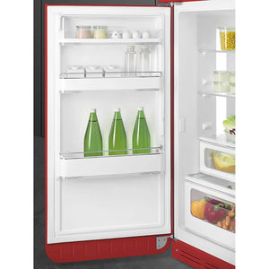 Smeg FAB30LRD6UK 50's Style Left Hand Hinge Retro Fridge Freezer