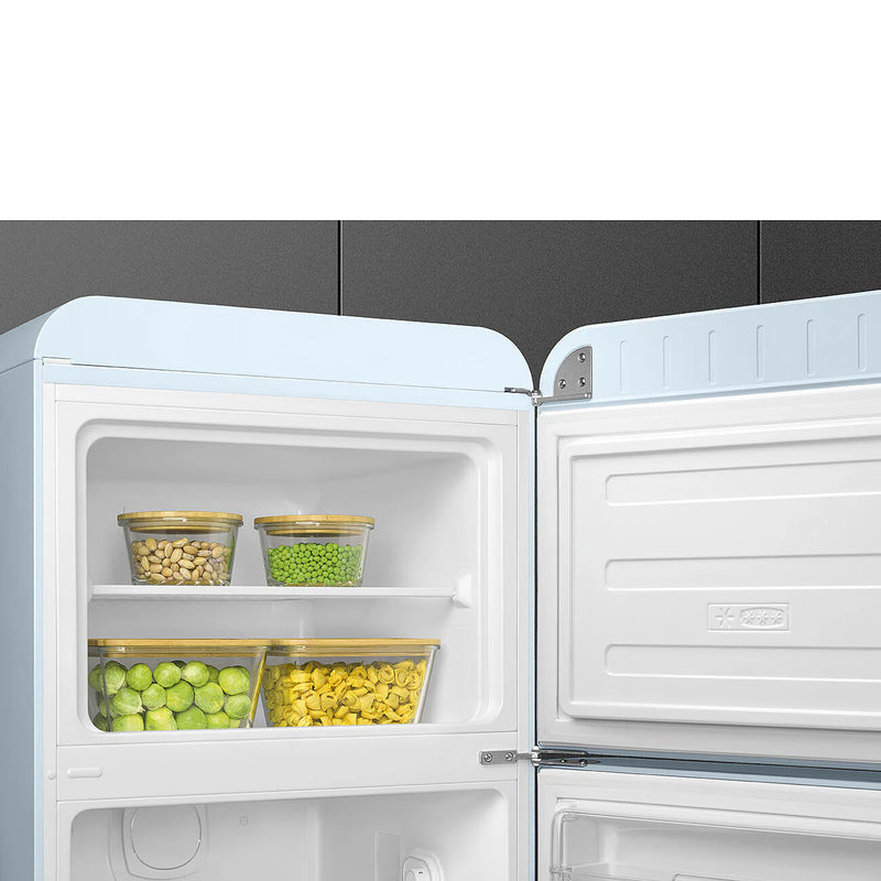 Smeg FAB30RPB6UK 50's Style Right Hand Hinge Retro Fridge Freezer