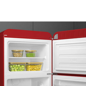 Smeg FAB30RRD6UK 50's Style Right Hand Hinge Retro Fridge Freezer