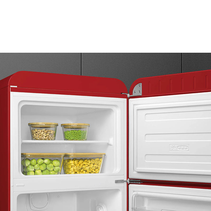 Smeg FAB30RRD6UK 50's Style Right Hand Hinge Retro Fridge Freezer