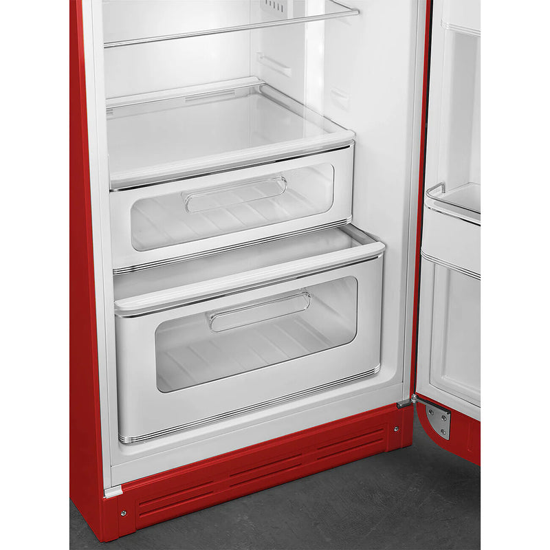 Smeg FAB30RRD6UK 50's Style Right Hand Hinge Retro Fridge Freezer