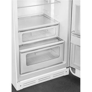 Smeg FAB30RWH6UK 50's Style Right Hand Hinge Retro Fridge Freezer