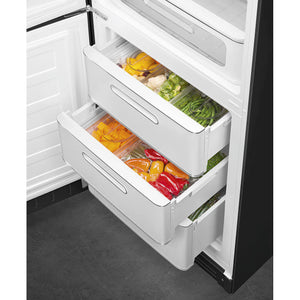 Smeg FAB32LBL6UK 50's Style Left Hand Hinge Retro Fridge Freezer