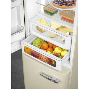 Smeg FAB32LCR6UK 50's Style Left Hand Hinge Retro Fridge Freezer