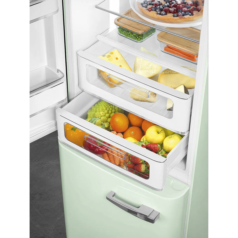 Smeg FAB32LPG6UK 50's Style Left Hand Hinge Retro Fridge Freezer