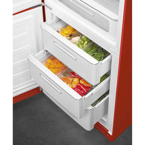 Smeg FAB32LRD6UK 50's Style Left Hand Hinge Retro Fridge Freezer