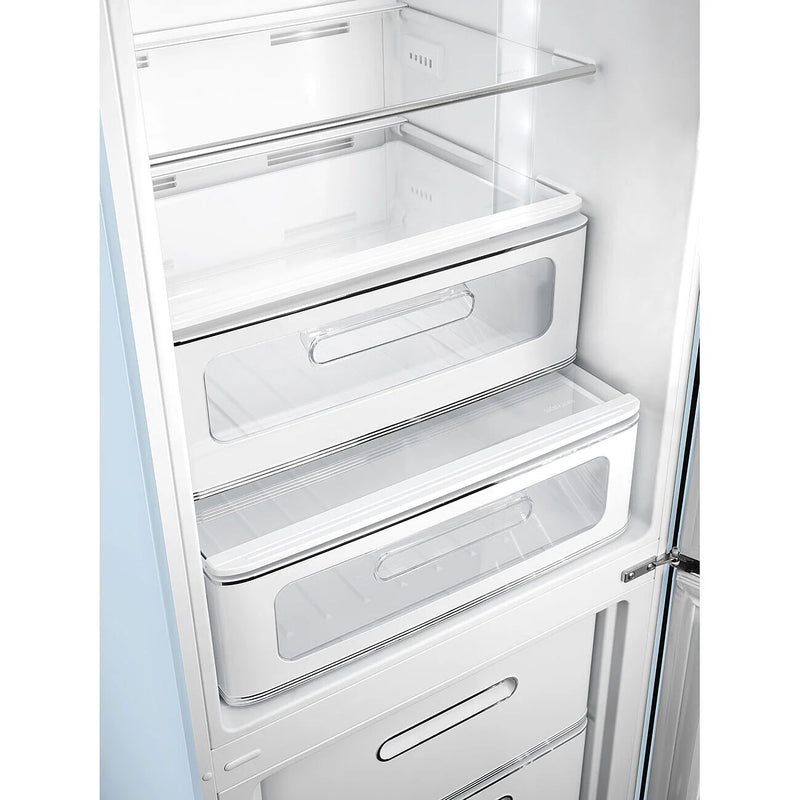 Smeg FAB32RPB6UK 50's Style Right Hand Hinge Retro Fridge Freezer