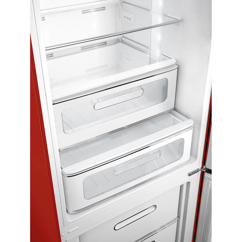 Smeg FAB32RRD6UK 50's Style Right Hand Hinge Retro Fridge Freezer
