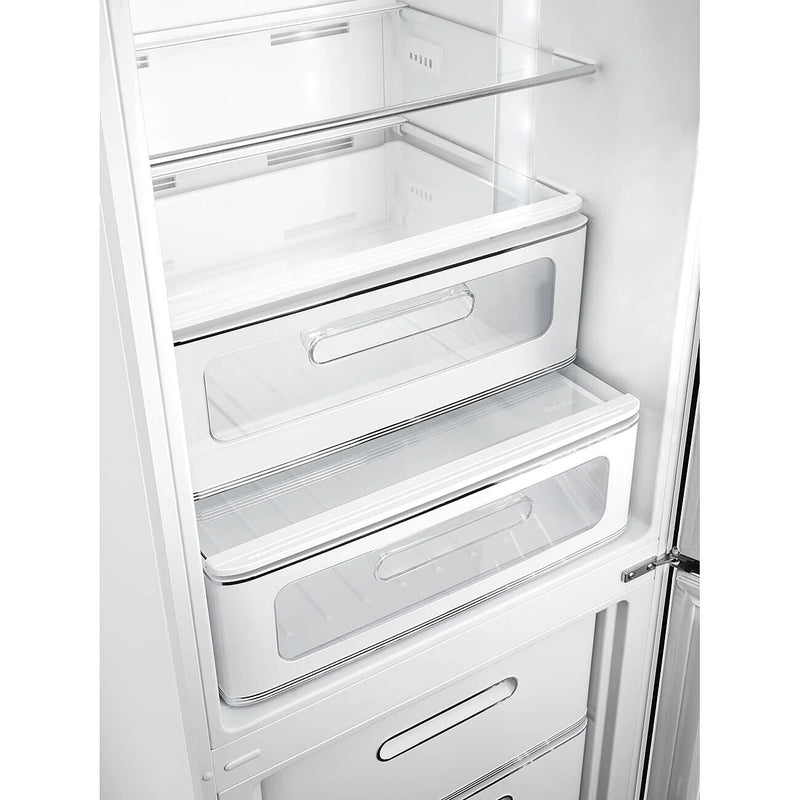 Smeg FAB32RWH6UK 50's Style Right Hand Hinge Retro Fridge Freezer