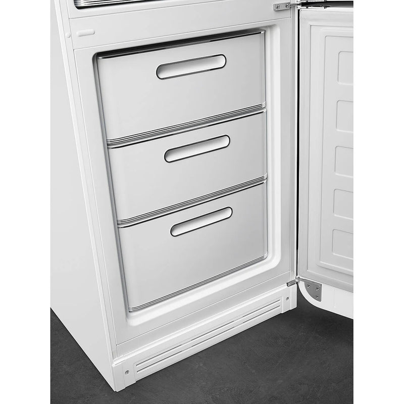 Smeg FAB32RWH6UK 50's Style Right Hand Hinge Retro Fridge Freezer