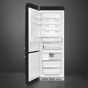 Smeg FAB38LBL6 50's Style Left Hand Hinge Retro Fridge Freezer