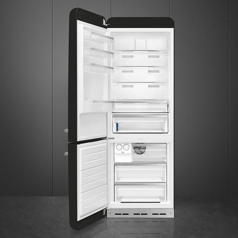 Smeg FAB38LBL6 50's Style Left Hand Hinge Retro Fridge Freezer