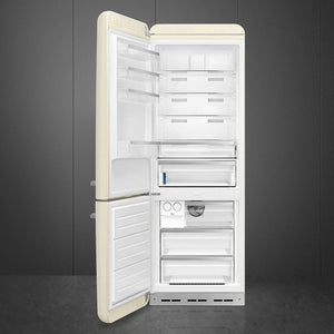 Smeg FAB38LCR6 50's Style Left Hand Hinge Retro Fridge Freezer