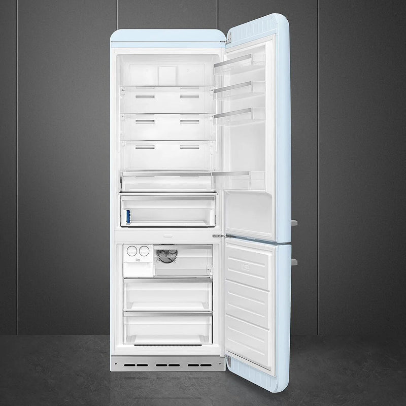 Smeg FAB38RPB6 50's Style Right Hand Hinge Retro Fridge Freezer