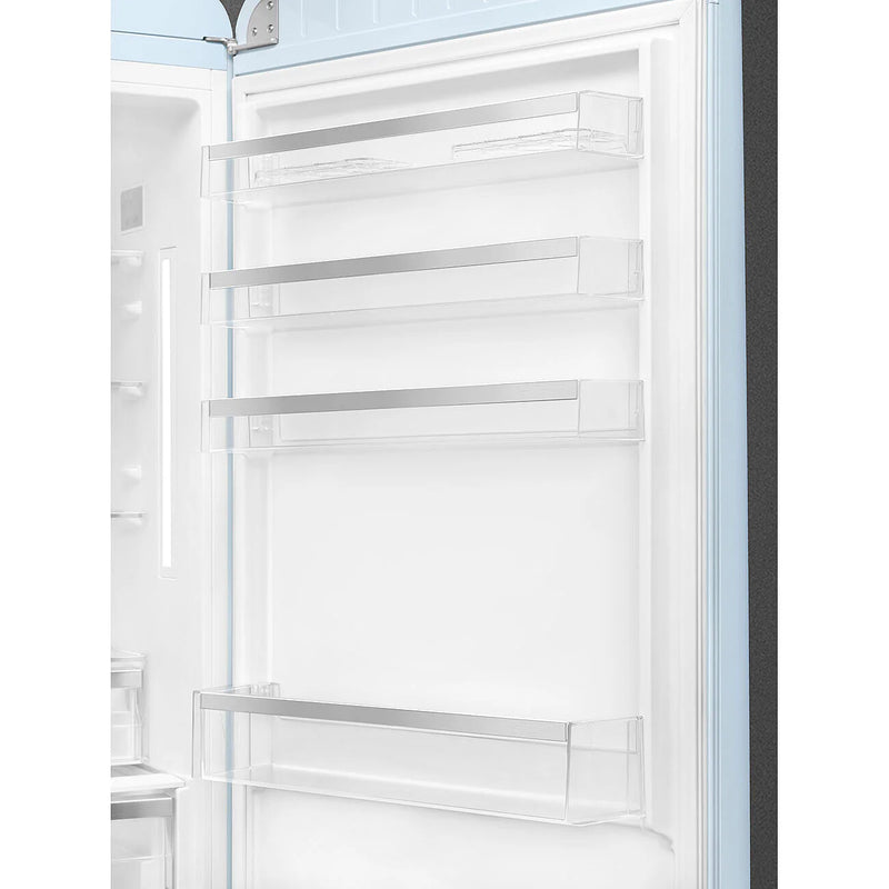 Smeg FAB38RPB6 50's Style Right Hand Hinge Retro Fridge Freezer