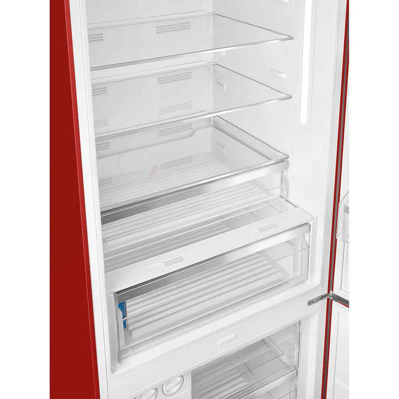 Smeg FAB38RRD6 50's Style Right Hand Hinge Retro Fridge Freezer