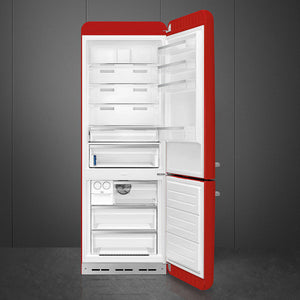 Smeg FAB38RRD6 50's Style Right Hand Hinge Retro Fridge Freezer