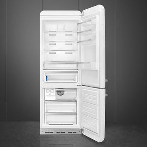 Smeg FAB38RWH6 50's Style Right Hand Hinge Retro Fridge Freezer