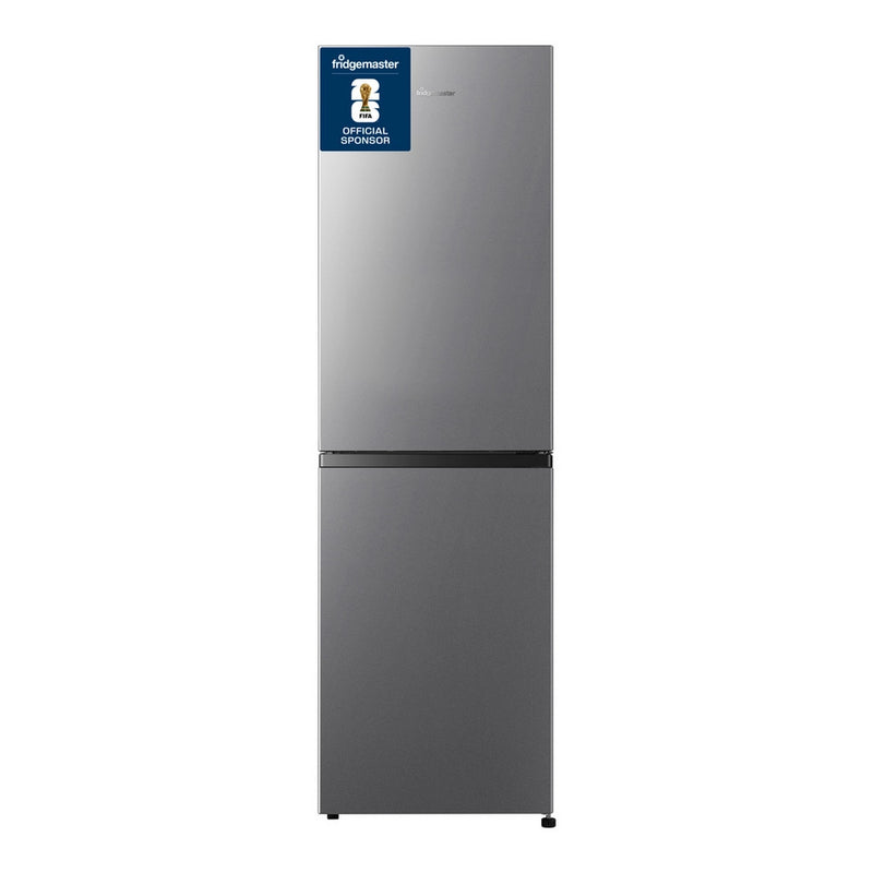 Fridgemaster MC55240ES 50/50 Freestanding Silver Fridge Freezer