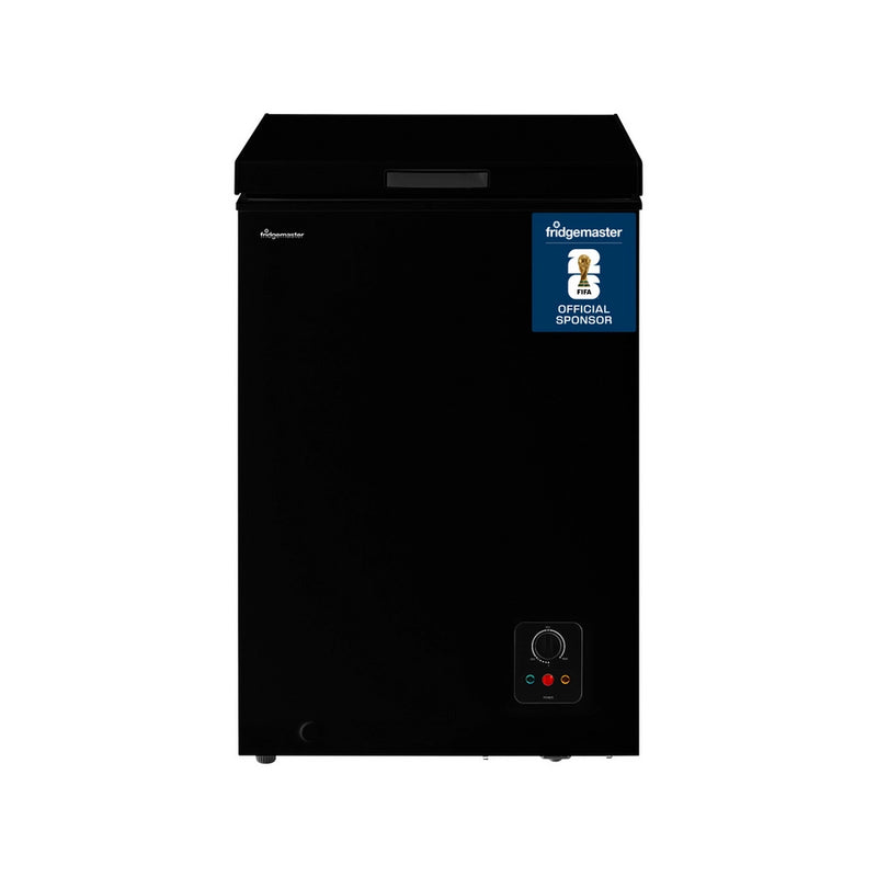 Fridgemaster MCF96EB 95 Litre Black Chest Freezer