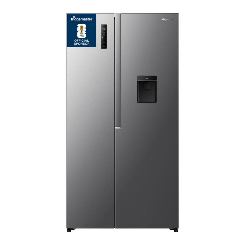 Fridgemaster MS91558DES Non Plumbed American Fridge Freezer