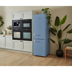 CDA Florence Sea Holly Retro Fridge Freezer - DB Domestic Appliances