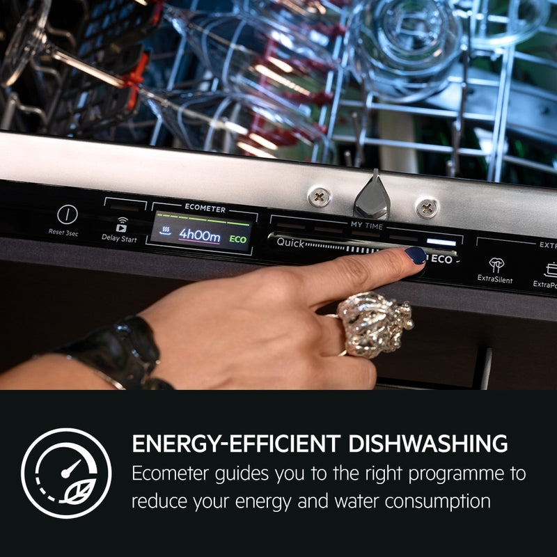 AEG FSE76747P Full Size Integrated Dishwasher