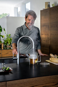 Quooker 3 in 1 Flex Polished Chrome Combi Boiling Water Tap