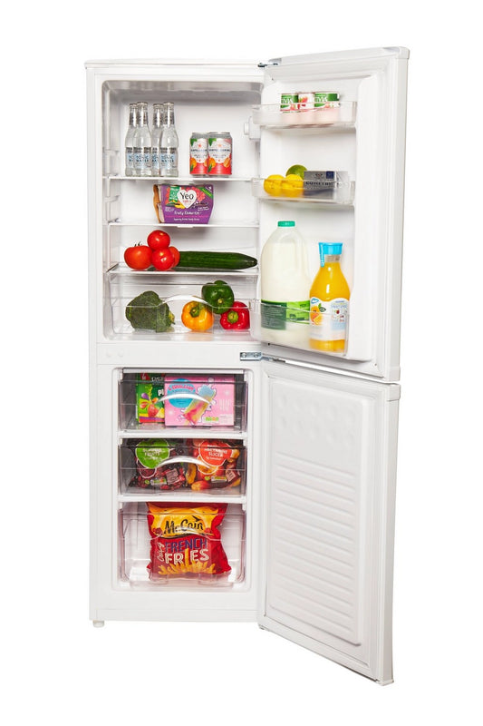 Haden HK144W Freestanding 50/50 Fridge Freezer