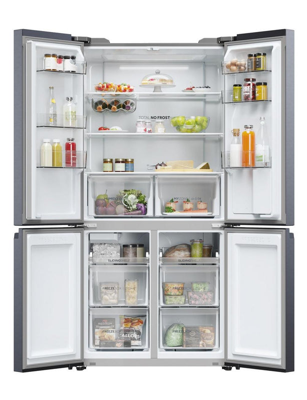 Haier HCR5919EHMB American Fridge Freezer - DB Domestic Appliances